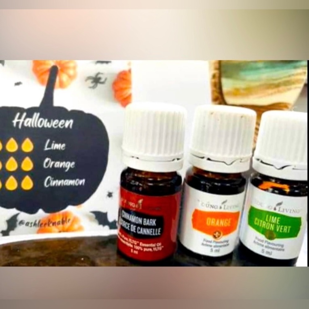 Young Living Essential Oils Information Chart
